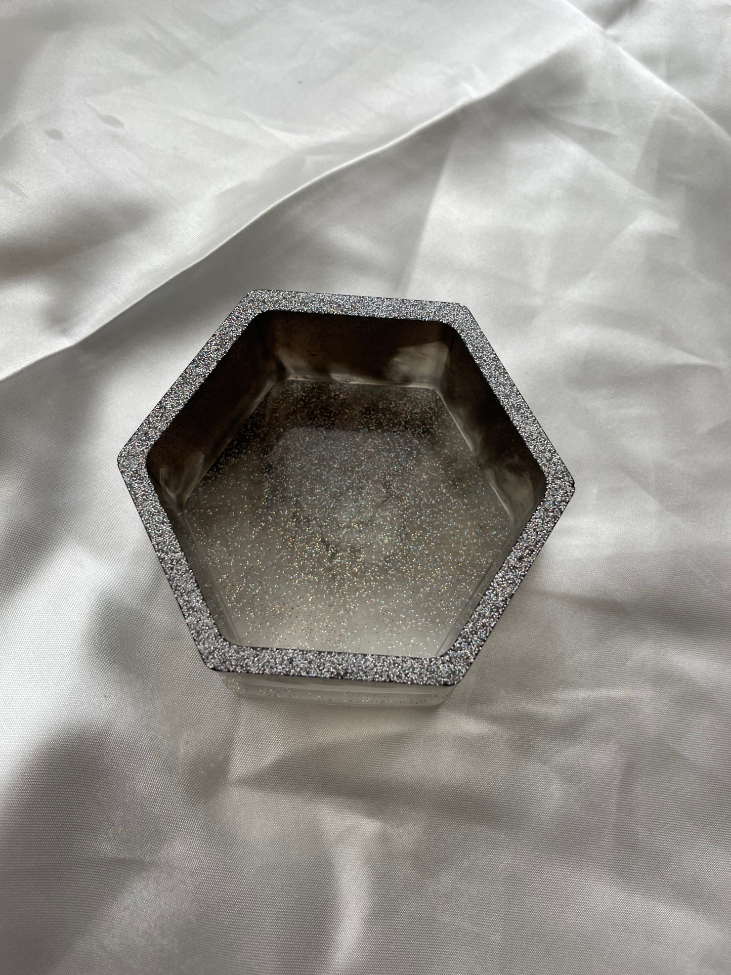 Pot vide poche hexagonal