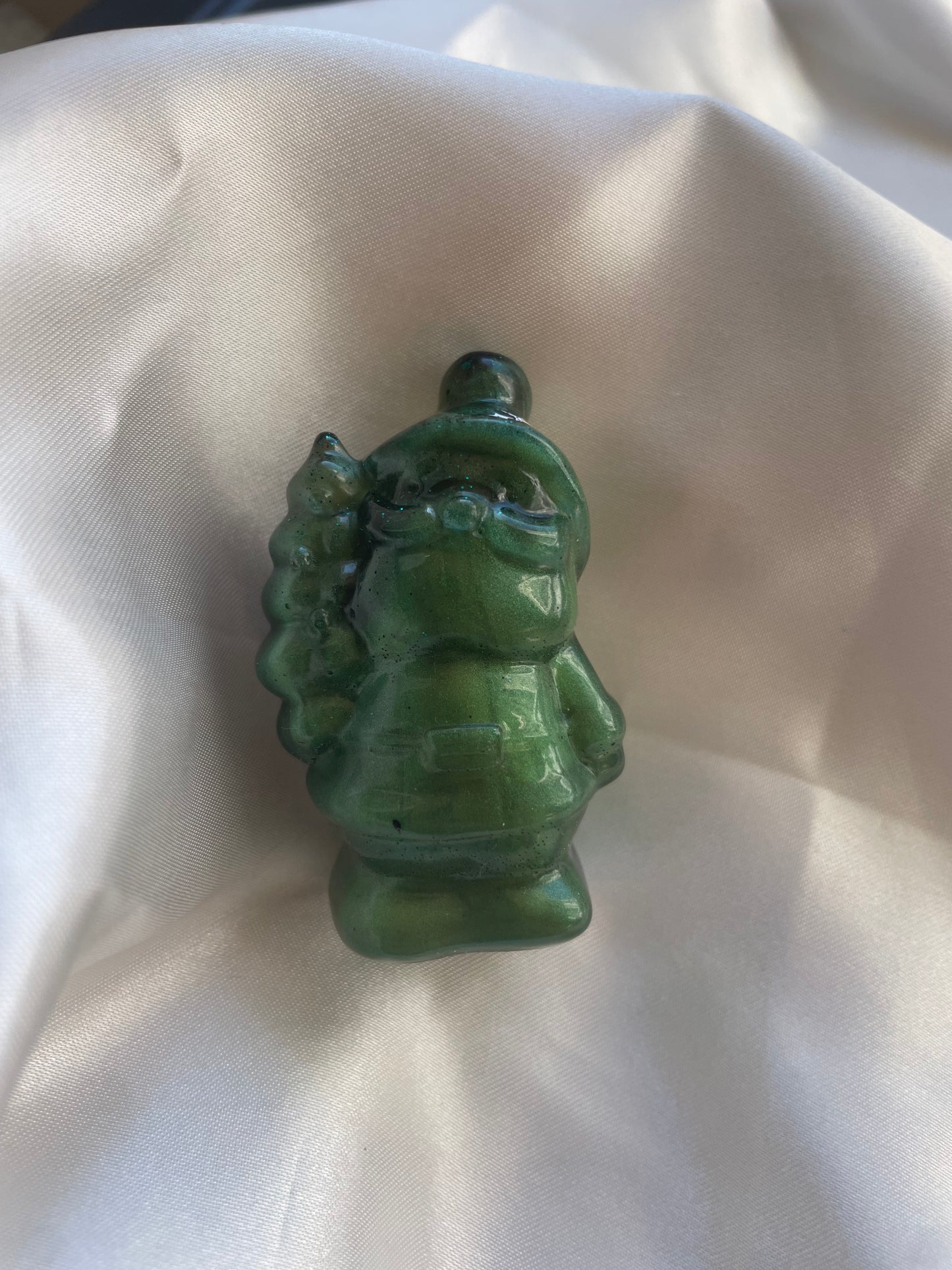 Figurine père noël vert